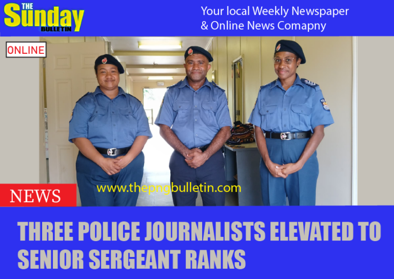 Three Police Journalists Elevated to Senior Sergeant Ranks