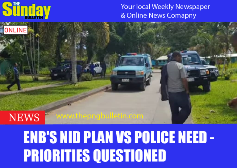 ENB’s NID plan vs police need – Priorities questioned