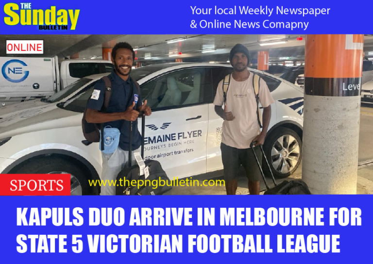 Kapuls duo arrive in Melbourne for State 5 Victorian football league
