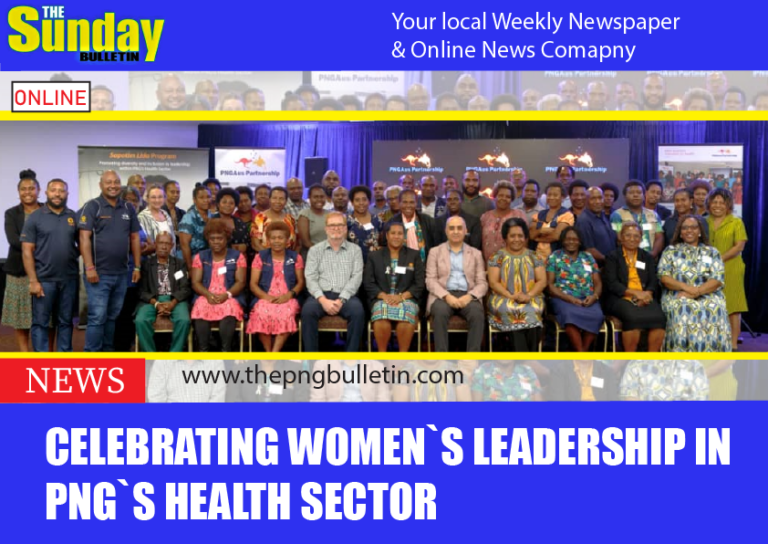 Celebrating women`s leadership in PNG`s health sector
