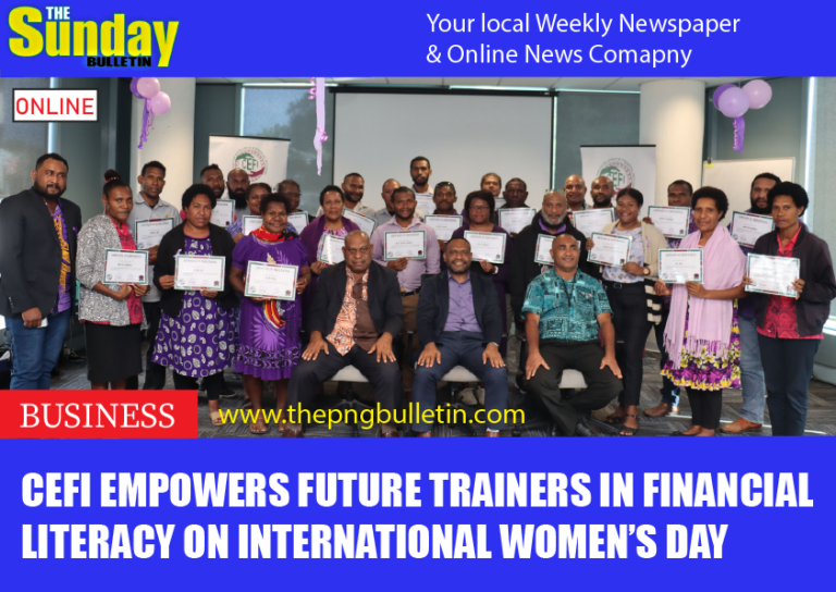 CEFI Empowers Future Trainers in Financial Literacy on International Women’s Day