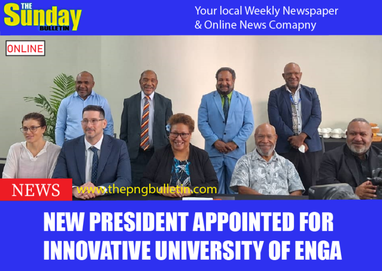 New president appointed for Innovative University of Enga