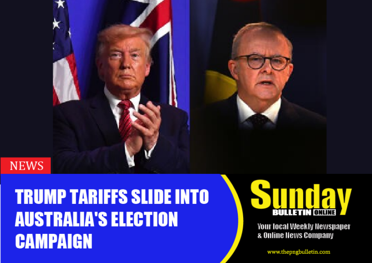 Trump tariffs slide into Australia’s election campaign