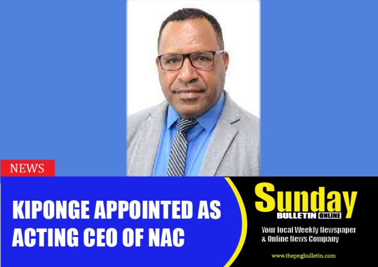 Kiponge appointed as Acting CEO of NAC