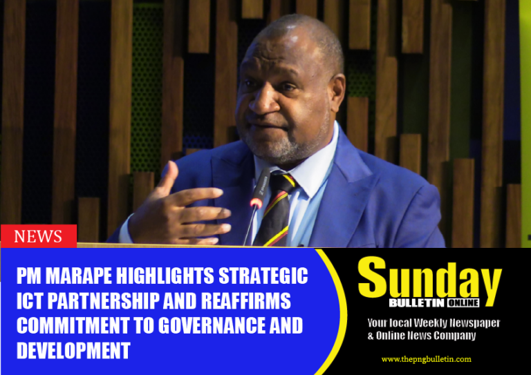 PM Marape Emphasizes ICT Partnerships for Development