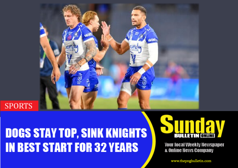 Dogs stay top, sink Knights in best start for 32 years