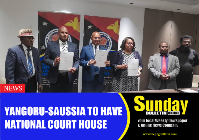 Yangoru-Saussia to have National Court House