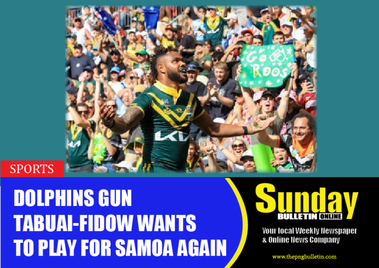 Dolphins gun Tabuai-Fidow wants to play for Samoa again
