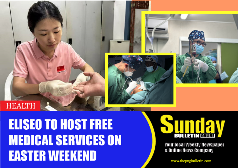 ELISEO to host Free medical services on Easter Weekend