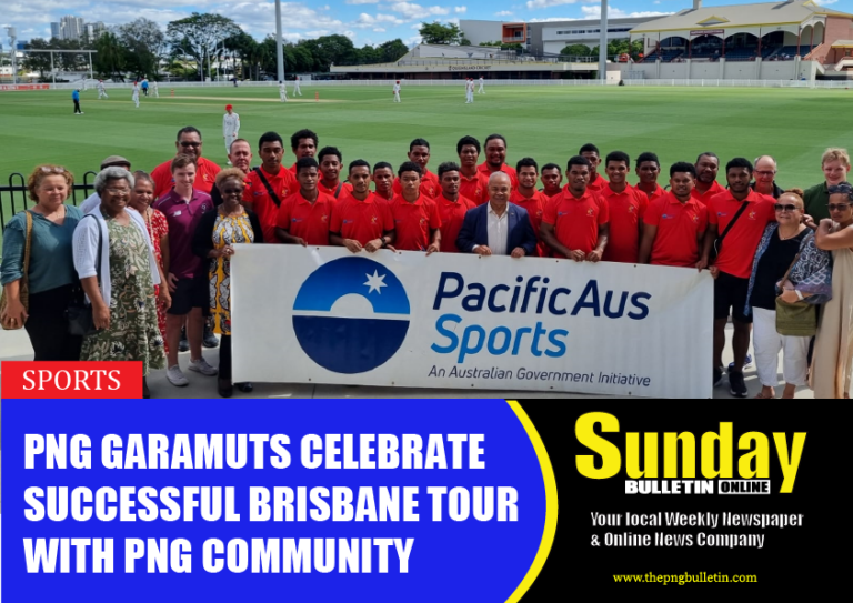 PNG Garamuts Celebrate Successful Brisbane Tour with PNG Community