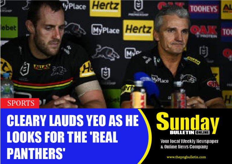 Cleary lauds Yeo as he looks for the ‘real Panthers’