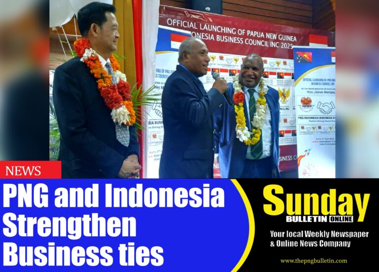 Yesterday atthe launching of the Papua New Guinea Indonesia Business Council Inc 2025 at Parliament Haus. Picture by Orchy Rex.