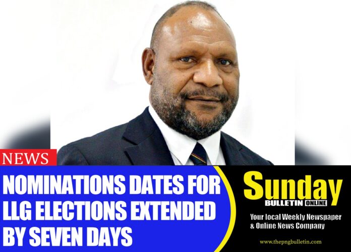 Electoral Commissioner Simon Sinai.
