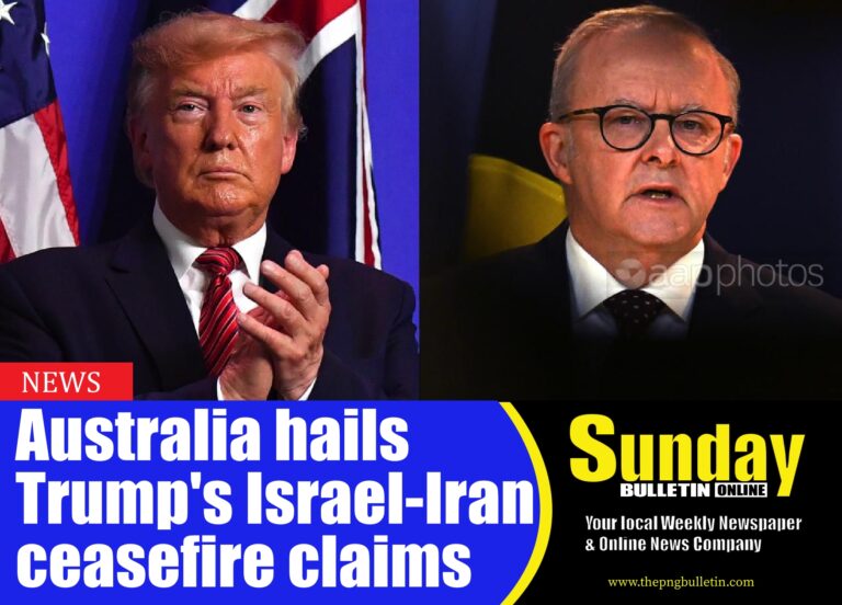 Anthony Albanese welcomed the US president's announcement of a ceasefire between Israel and Iran. (Mick Tsikas/AAP PHOTOS)