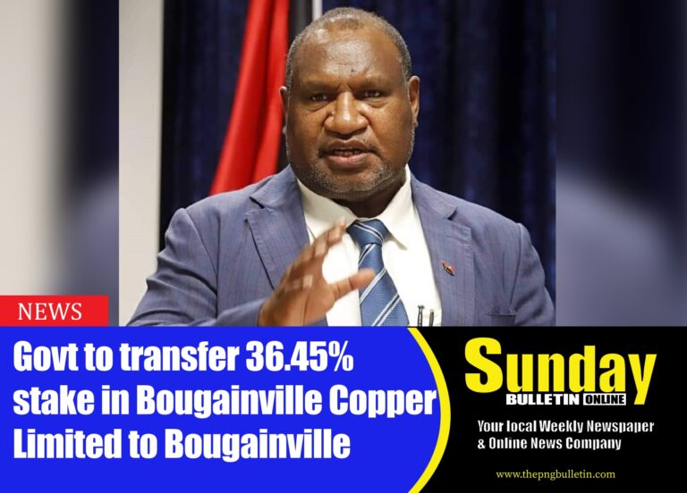 Prime Minister James Marape is scheduled to make the formal announcement on Thursday, 26 June 2025, at Government House. Photo supplied.