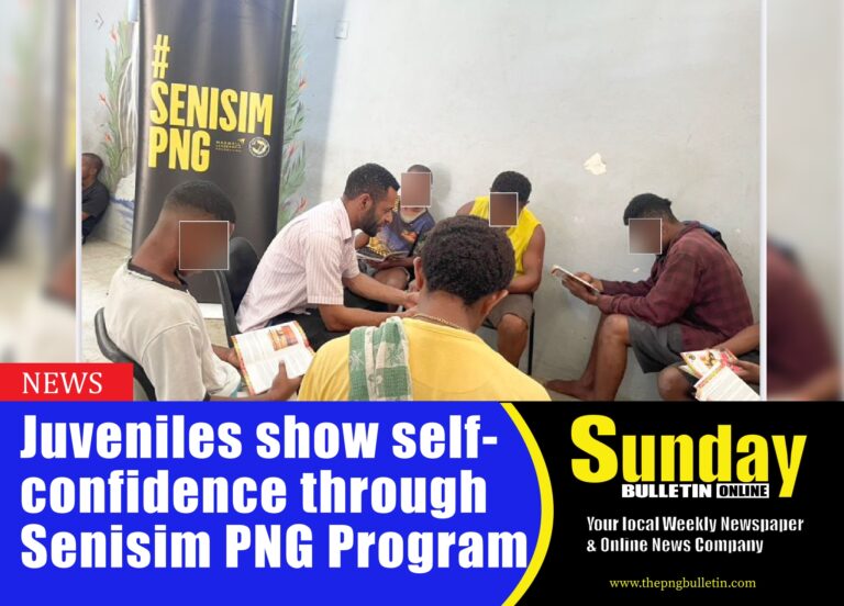 A group of young people, who have been barricaded behind the walls of Bomana Prison, are slowly emerging with self-confidence through PNG Tribal Foundation’s “Senisim PNG Program”. Picture supplied.