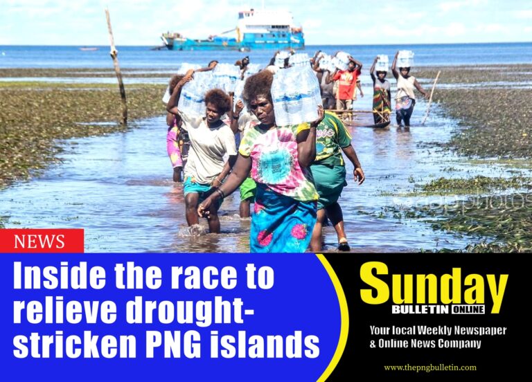 Unlikely drought in northern Bougainville has imperilled lives and sparked major relief efforts. (Benson Wanguare, CARE Papua New Guinea)