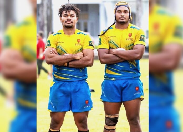 PNG duo Jayvyn Rekisa of SiwiUtame and Brandon Saun (Kawa) of Kendahl. Picture supplied.