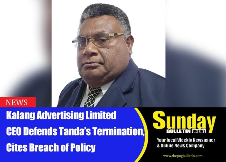 Kalang Advertising Limited CEO Bill Wartovo. Picture supplied.