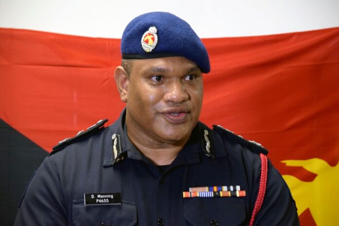 POLICE Commissioner David Manning. Picture supplied.