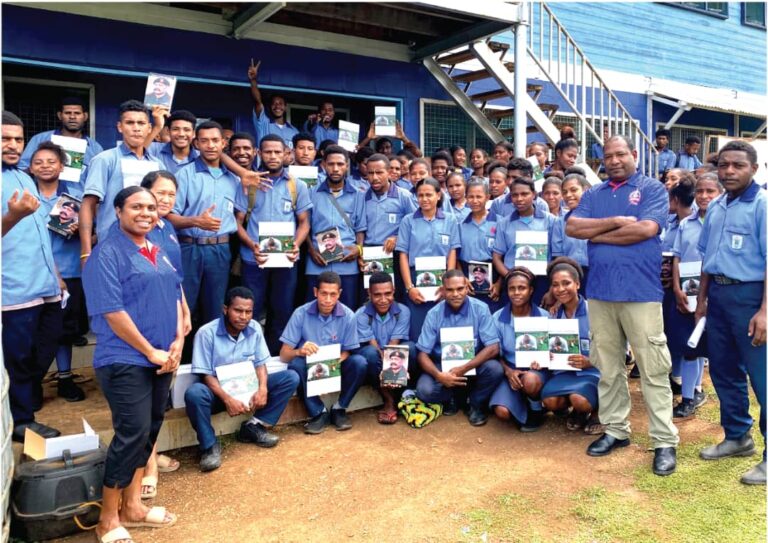The National Gaming Control Board’s Give-Back Program continues to reach the unreached communities with its life-changing donations aimed at improving the livelihood of people. Pictured are NGCB staff with the recipients of the donated items. Picture supplied by NGCB