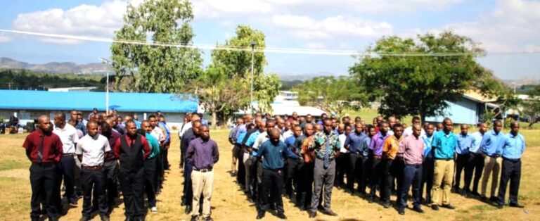 The first batch of police recruit is now ready to kick off training. Picture supplied.
