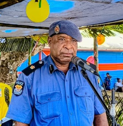 Madang Provincial Police Commander Robert Baim. Picture supplied.