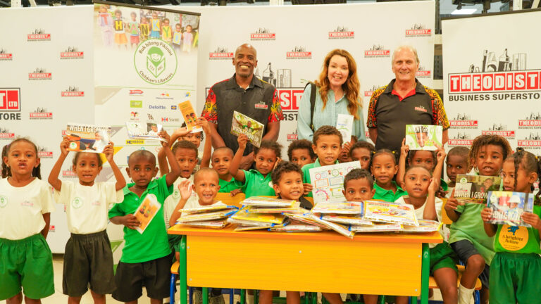 Theodist Welcomes Buk bilong Pikinini Students for Printshop Excursion