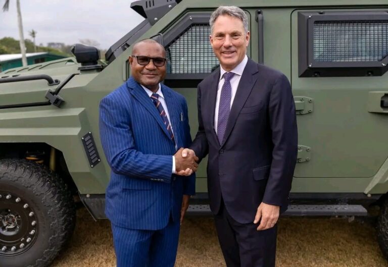 Aust gives 12 armored vehicles to PNGDF