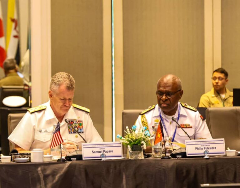 PNGDF Commander Polewara attended defence chiefs’ conference in Thailand