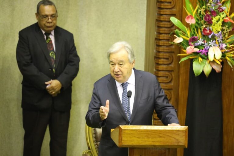 UN Secretary-General Guterres Praises Papua New Guinea’s Leadership on Peace and Global Challenges