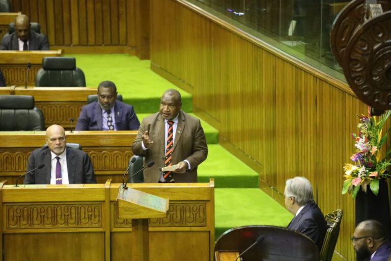 PM Marape Welcomes UN Secretary-General to PNG Parliament Affirms Deep Partnership