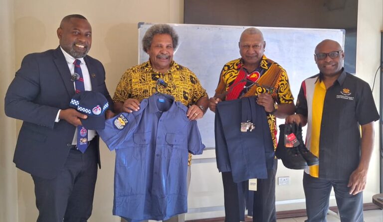 Kikori DDA Donates Police Uniforms Worth K96,000 to Boost Law and Order