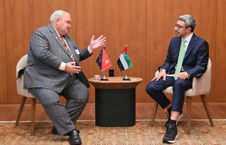 PNG, United Arab Emirates hold bilaterial talks at UN