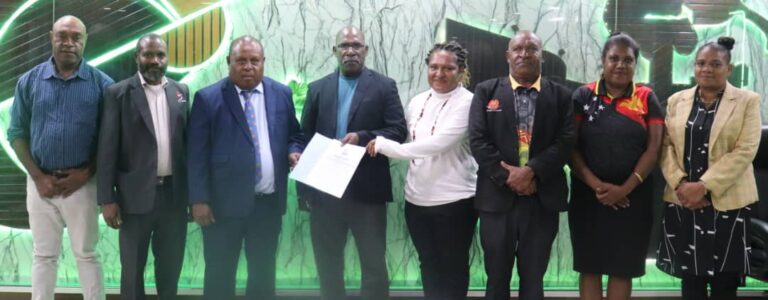 PNGFA receives trust account documents from Finance Dept