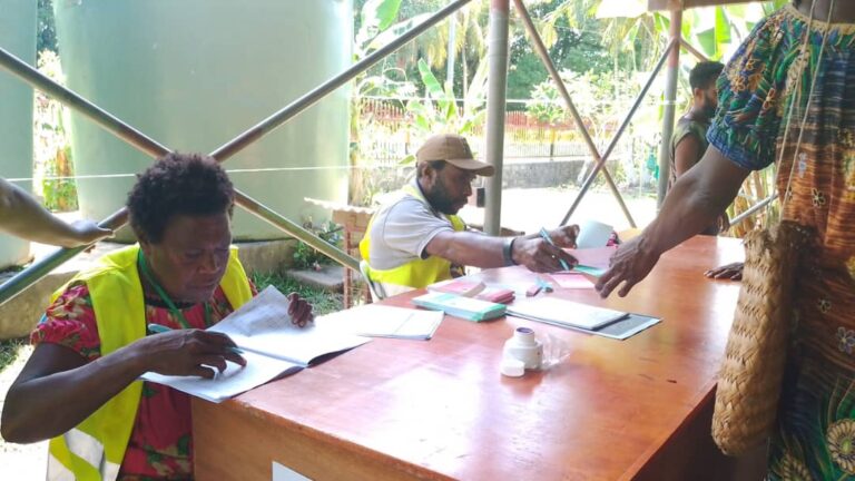 Anger erupts over missing voters during LLG polling in ENB ward