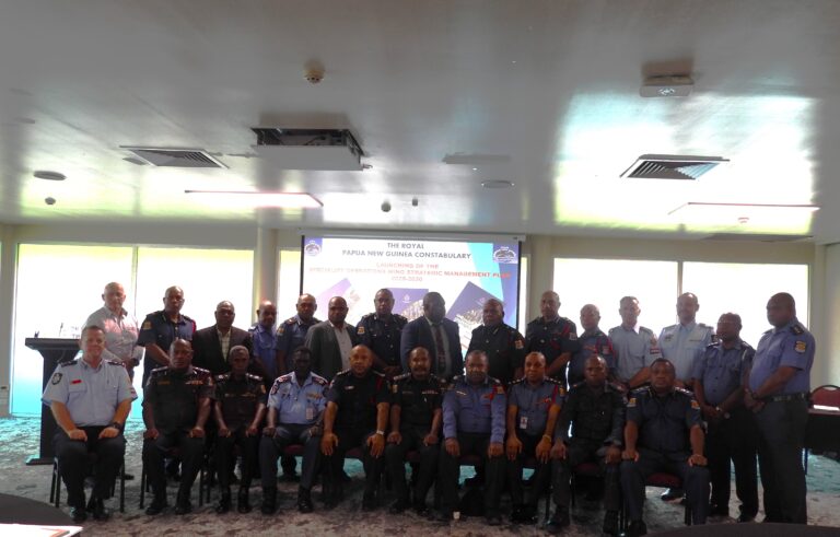 RPNGC Unveils Strategic Management Plan for Specialist Operations Wing