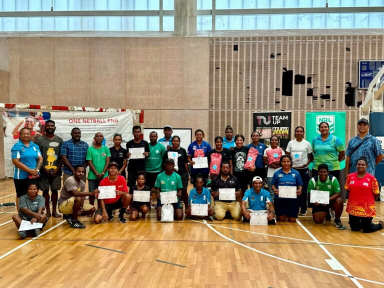 Team Up PNG extends global activism through sport