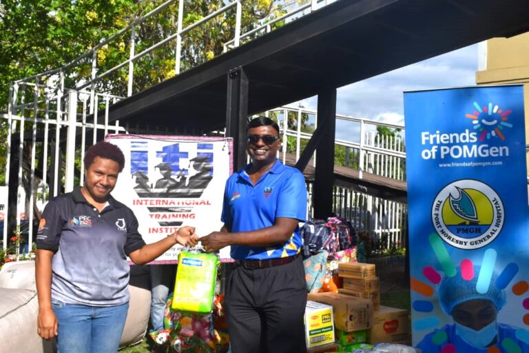 ITI donates K3,000 worth of essential goods to patient care at PMGH