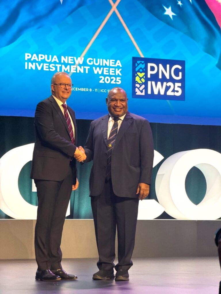 PM Albanese Hails PNG as Equal Ally and Economic Partner at Historic Investment Week Summit