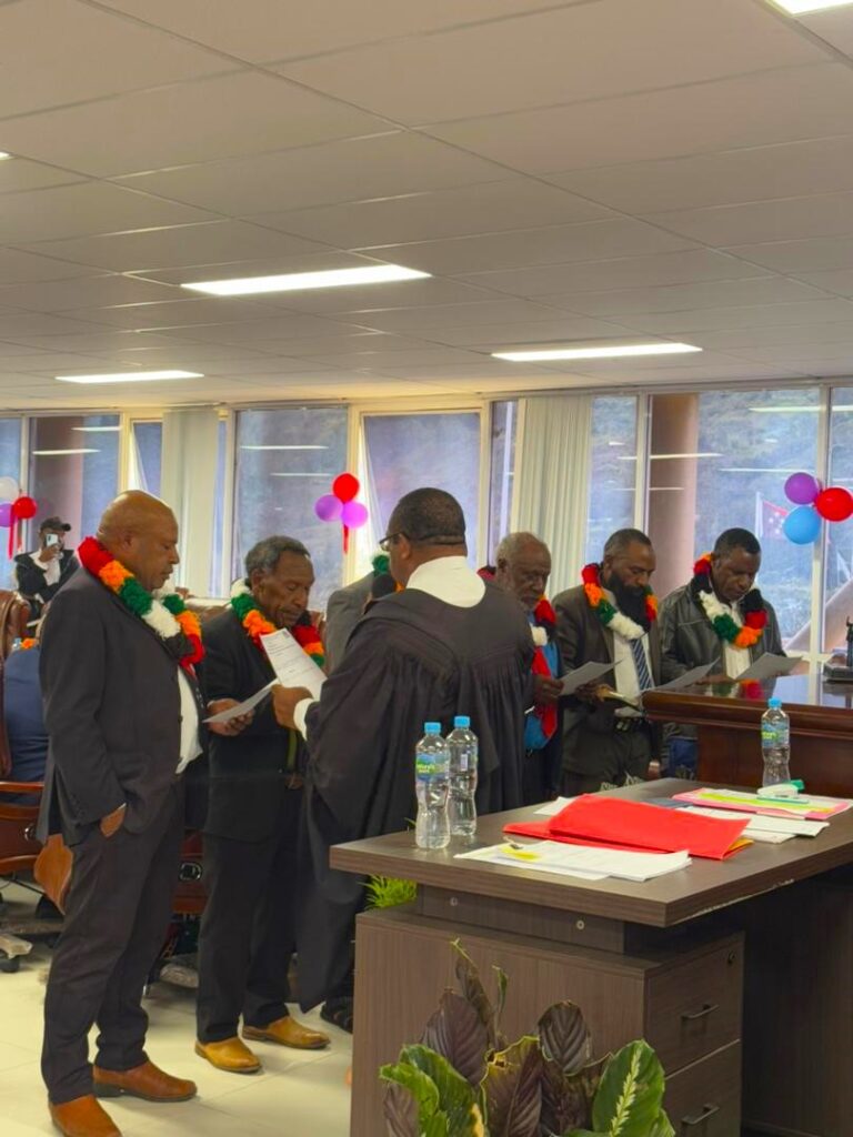 Southern Highlands Holds First PEC Meeting for 2026, Swears In LLG Presidents