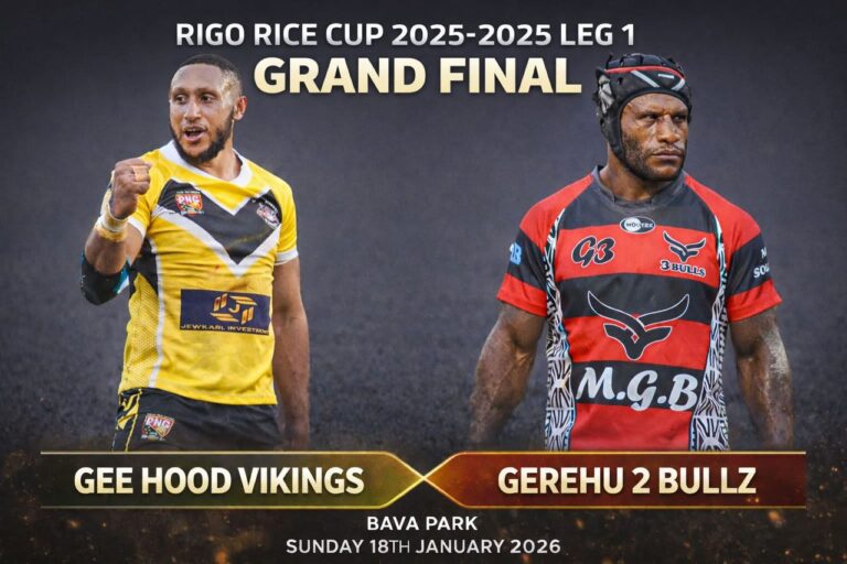 Rigo Rice Cup Season Two Leg One Grand Final Set for Sunday