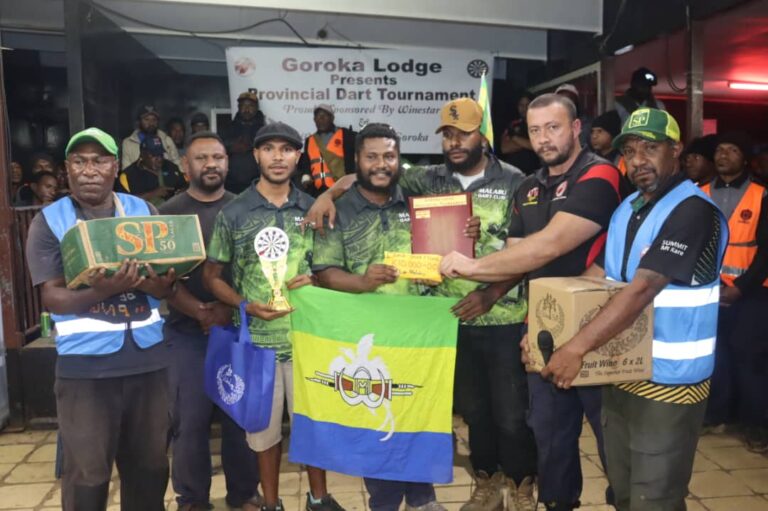 Malabu of Lae wins Goroka dart tournaments