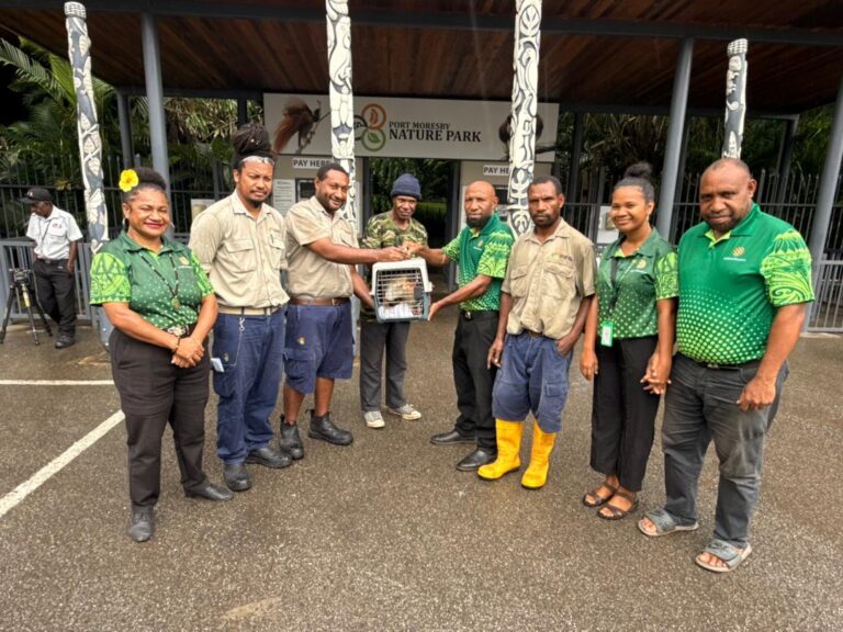 United Finance Limited Donates Endemic Cuscus to Port Moresby Nature Park