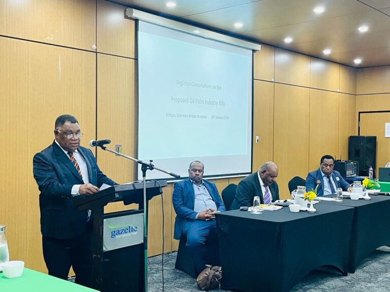 Major development for East New Britain’s vital oil palm sector