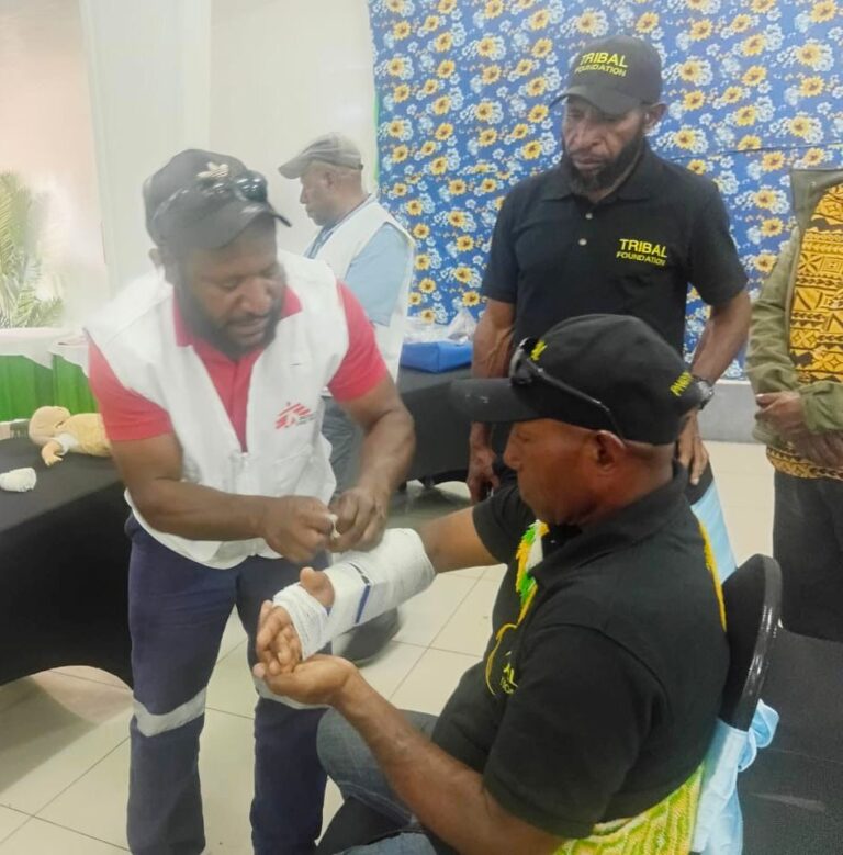 Tribal Foundation SARV responders received first aid training