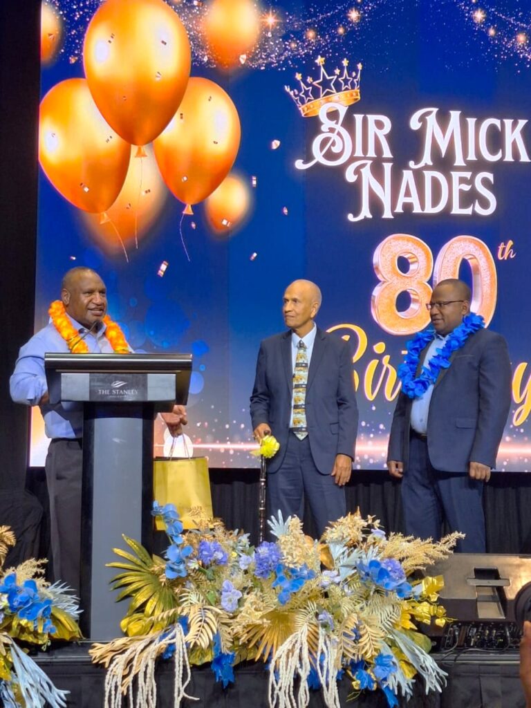 PM Marape declares IBS a university at Sir Mick Nades’ 80th Birthday Celebration
