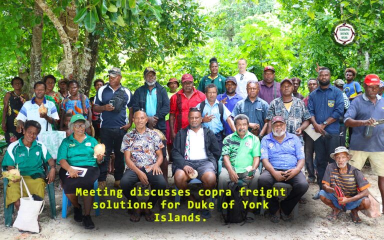 Trial to tackle copra freight crisis in DOY Islands