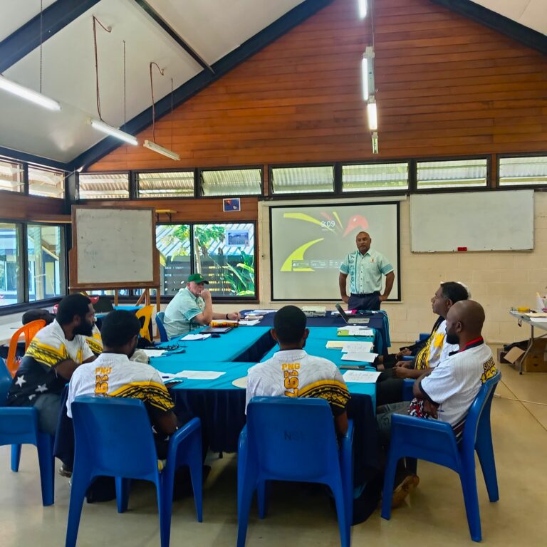 PNGRFL CRL team completes NRL coaching education workshop