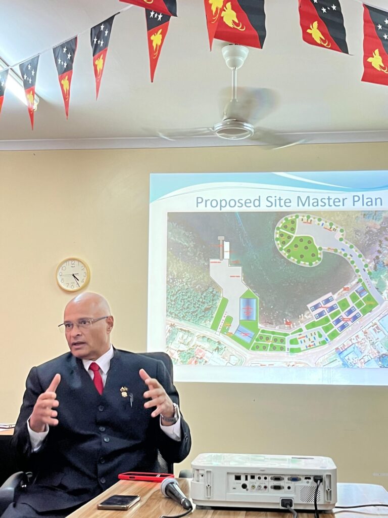 Namatanai DDA presents shorefront development design